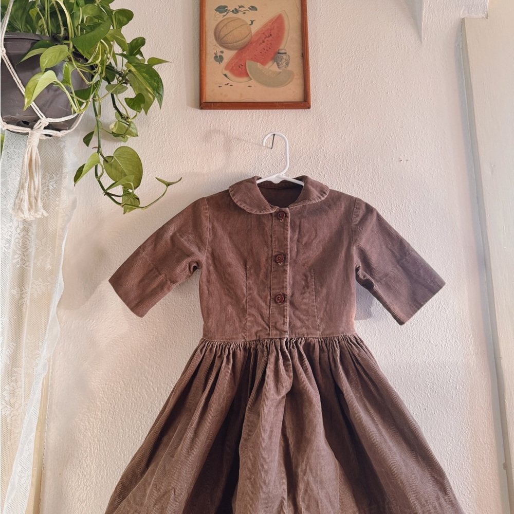Classic Corduroy Kids Dress